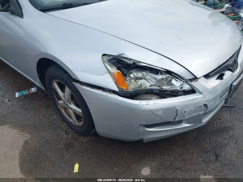 2003 Honda Accord 2.4 Ex VIN: 1HGCM726X3A007341 Lot: 43309170
