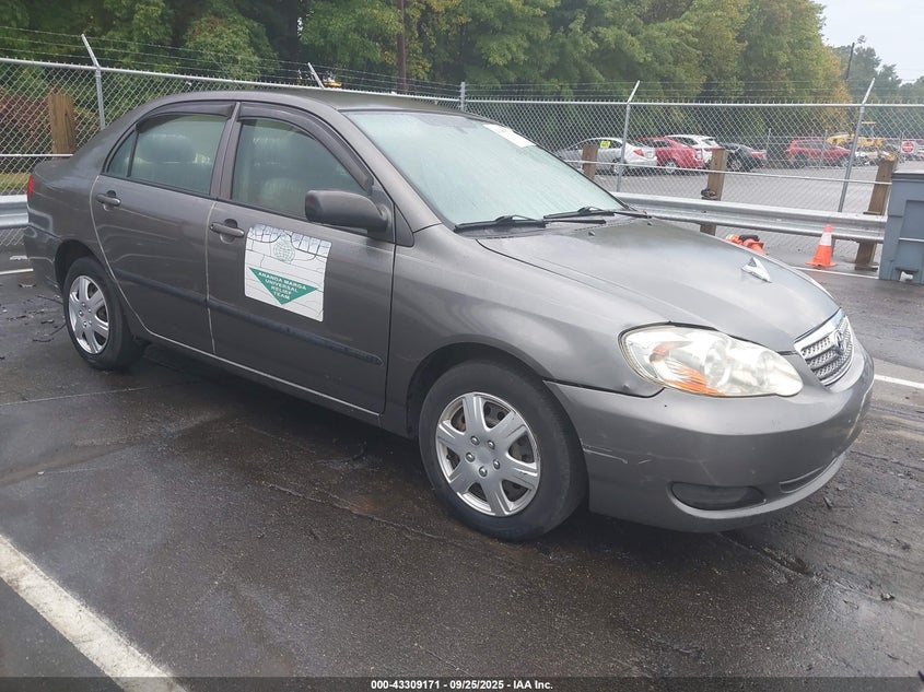 2007 Toyota Corolla Ce grey sedan gasoline 2T1BR30E77C736543 photo #1