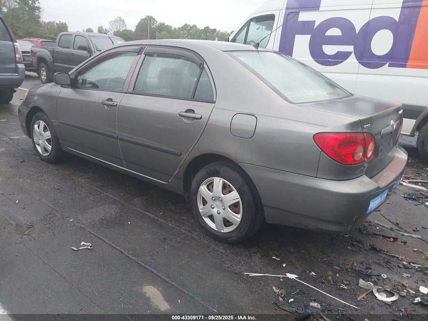 2007 Toyota Corolla Ce grey sedan gasoline 2T1BR30E77C736543 photo #4