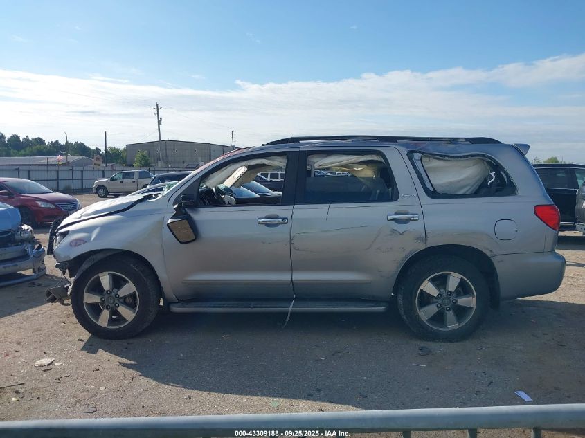 2008 Toyota Sequoia Limited 5.7L V8 VIN: 5TDZY68A28S011817 Lot: 43309188