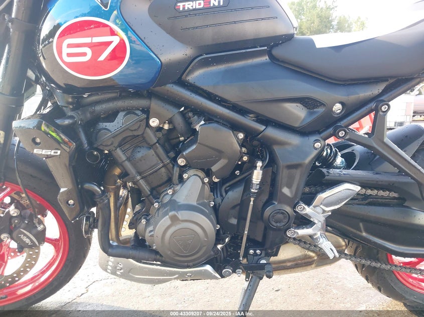 VIN: SMTL21U46TTCK1717 2026 TRIUMPH TRIDENT 660 TRIPLE T