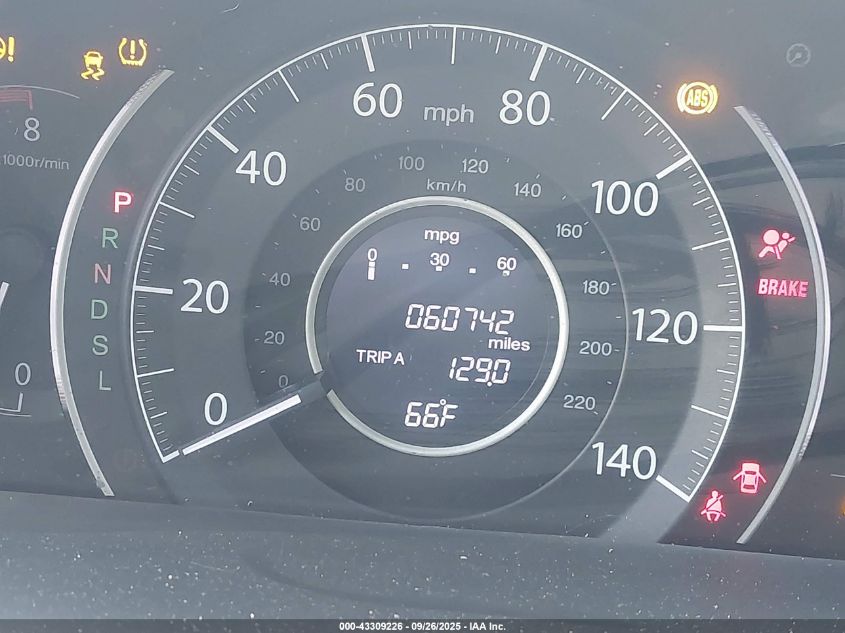 2016 Honda Cr-V Ex VIN: 5J6RM4H55GL094236 Lot: 43309226