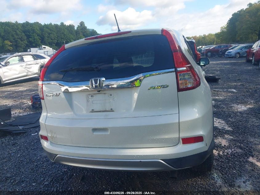 2016 Honda Cr-V Ex VIN: 5J6RM4H55GL094236 Lot: 43309226