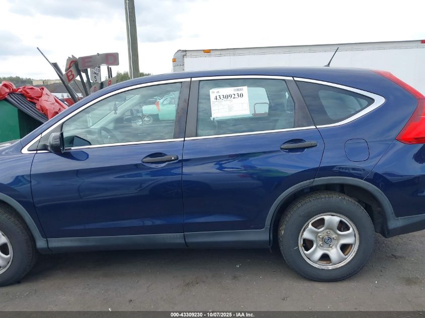 2015 Honda Cr-V Lx VIN: 5J6RM4H35FL113199 Lot: 43309230