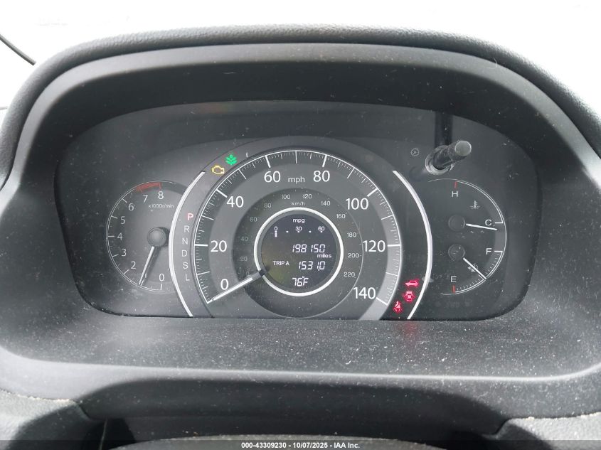 2015 Honda Cr-V Lx VIN: 5J6RM4H35FL113199 Lot: 43309230