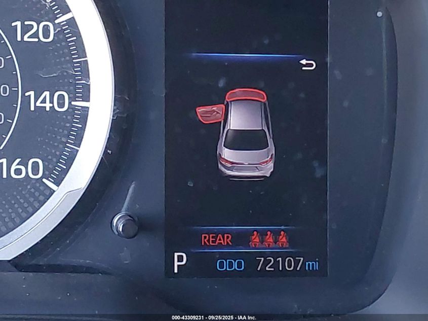 2021 Toyota Corolla Le VIN: 5YFEPMAE8MP207217 Lot: 43309231