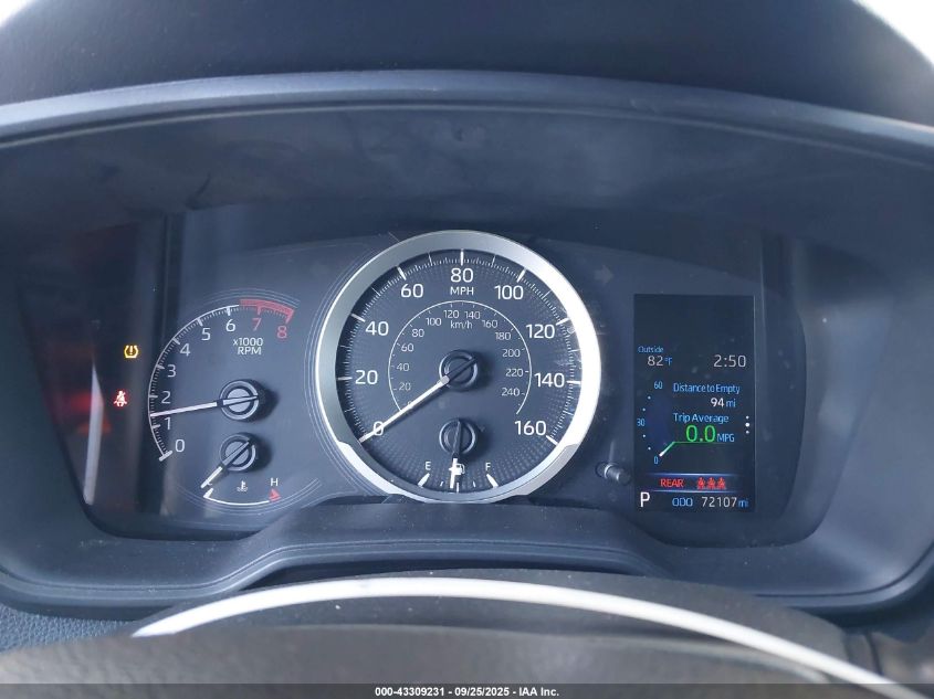 2021 Toyota Corolla Le VIN: 5YFEPMAE8MP207217 Lot: 43309231