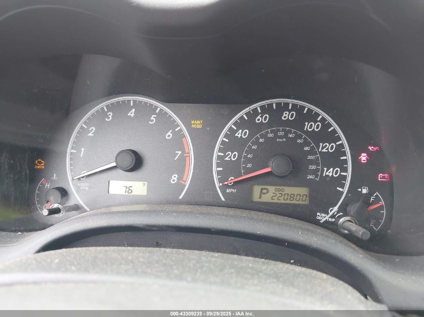 2011 Toyota Corolla Le VIN: 2T1BU4EE5BC658785 Lot: 43309239