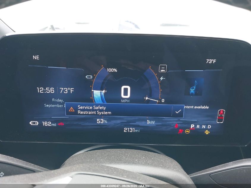 2025 Chevrolet Blazer Ev Rwd Lt VIN: 3GNKDBRM9SS209433 Lot: 43309247