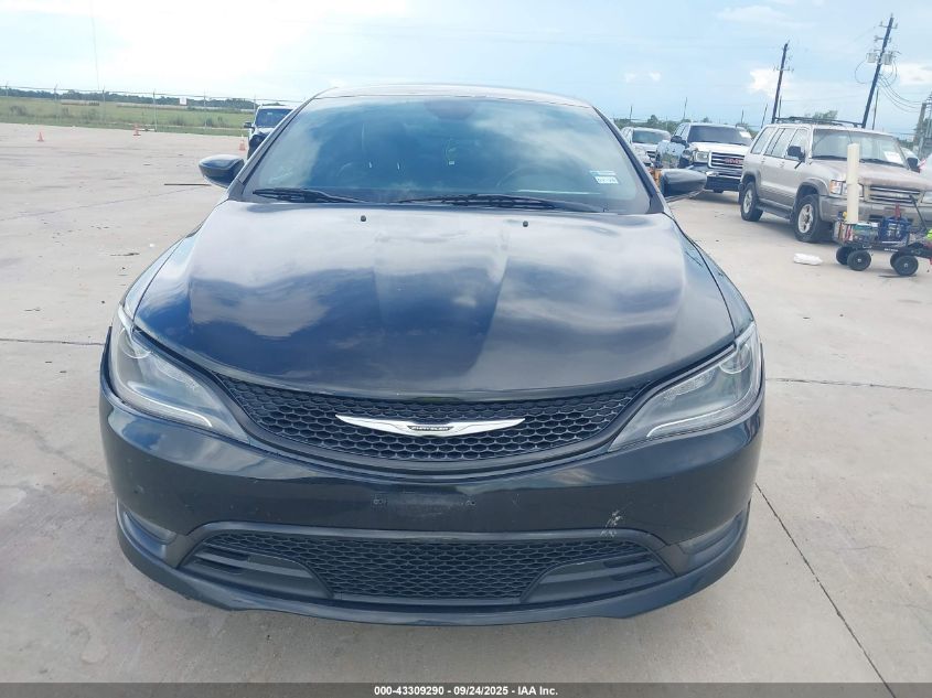 2015 Chrysler 200 S VIN: 1C3CCCBB5FN614269 Lot: 43309290