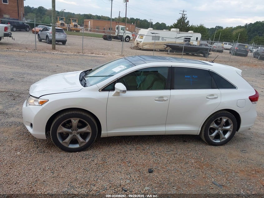 2014 TOYOTA VENZA XLE V6 4T3ZK3BB8EU067661