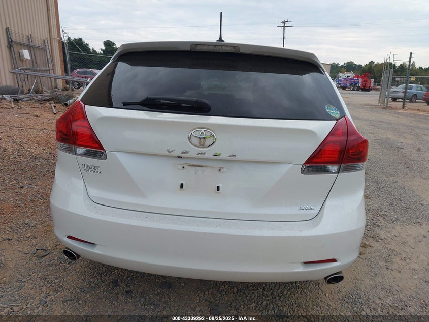2014 TOYOTA VENZA XLE V6 4T3ZK3BB8EU067661
