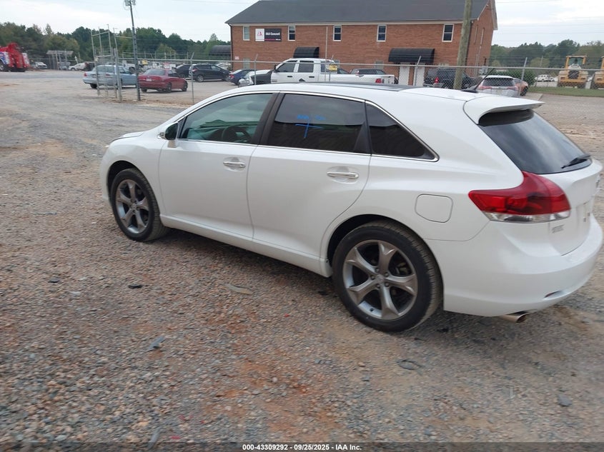2014 TOYOTA VENZA XLE V6 4T3ZK3BB8EU067661