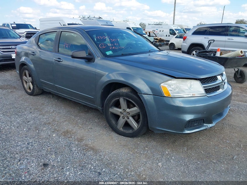 2013 DODGE AVENGER SE - 1C3CDZABXDN712793