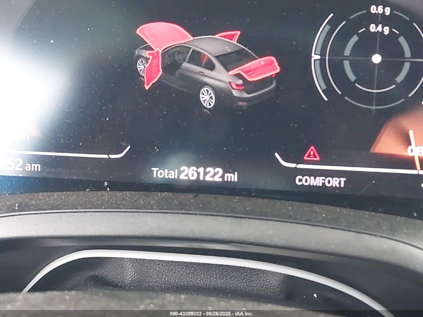 2020 BMW 330I VIN: 3MW5R1J01L8B31963 Lot: 43309333