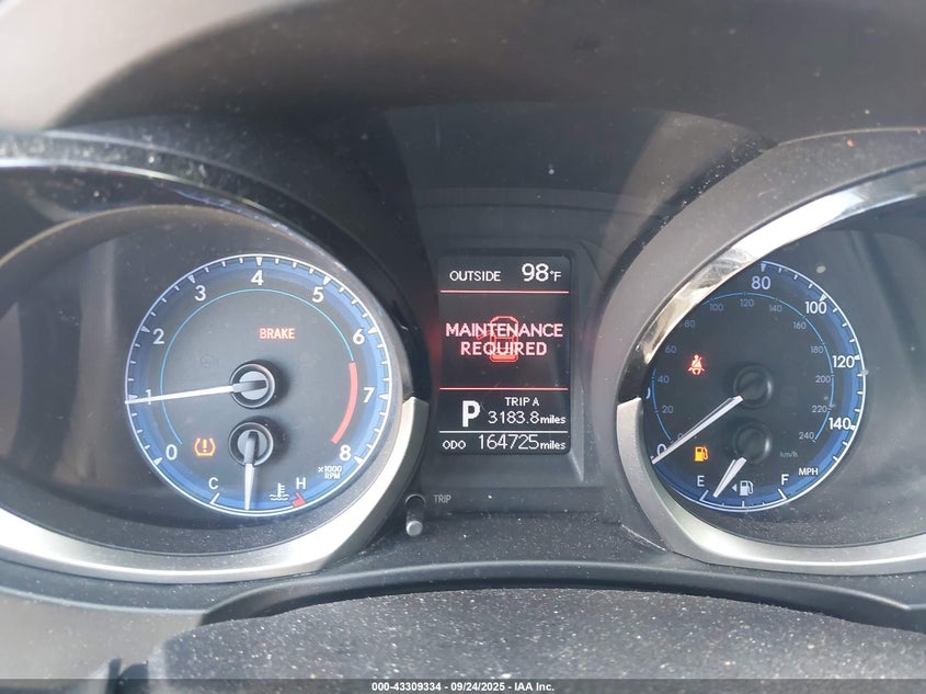 2016 Toyota Corolla S Plus VIN: 2T1BURHE8GC517578 Lot: 43309334