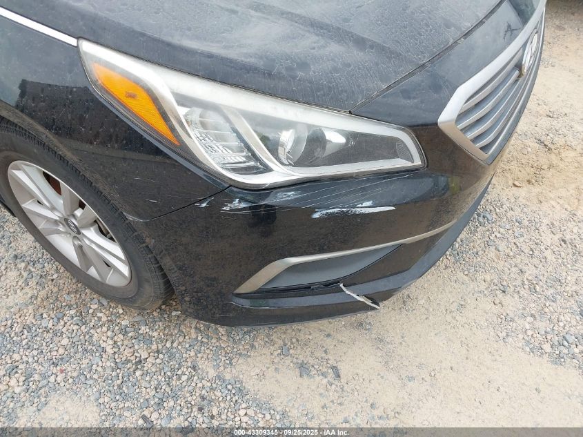 2016 Hyundai Sonata Se VIN: 5NPE24AF8GH320139 Lot: 43309345