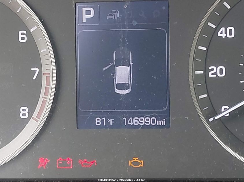 2016 Hyundai Sonata Se VIN: 5NPE24AF8GH320139 Lot: 43309345