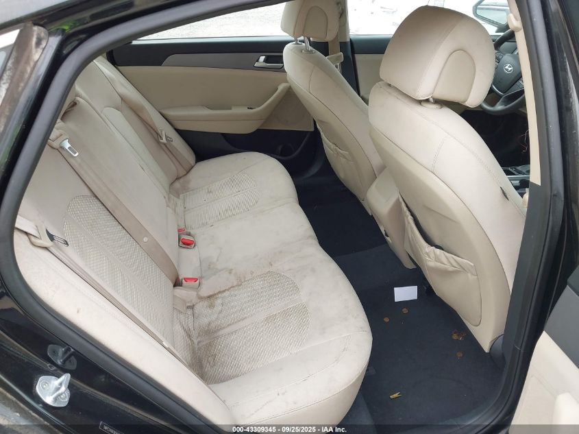 2016 Hyundai Sonata Se VIN: 5NPE24AF8GH320139 Lot: 43309345