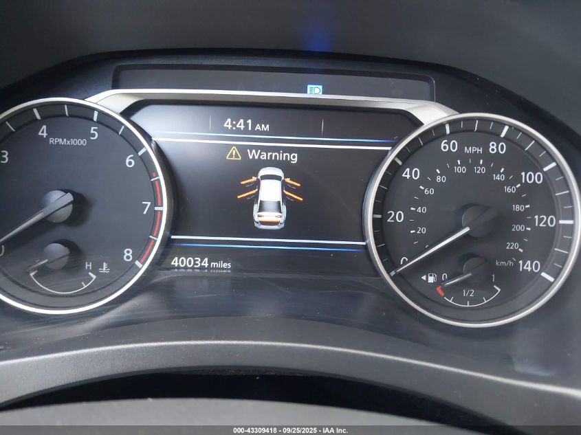 2022 Nissan Altima Sv Fwd VIN: 1N4BL4DV2NN359394 Lot: 43309418