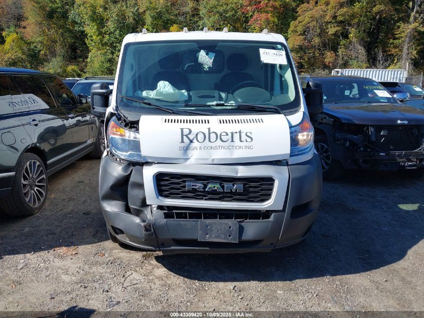 2021 Ram Promaster 1500 Low Roof 136 Wb VIN: 3C6LRVAG4ME539916 Lot: 43309420