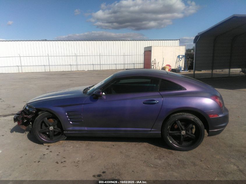 2004 Chrysler Crossfire VIN: 1C3AN69L64X008143 Lot: 43309426