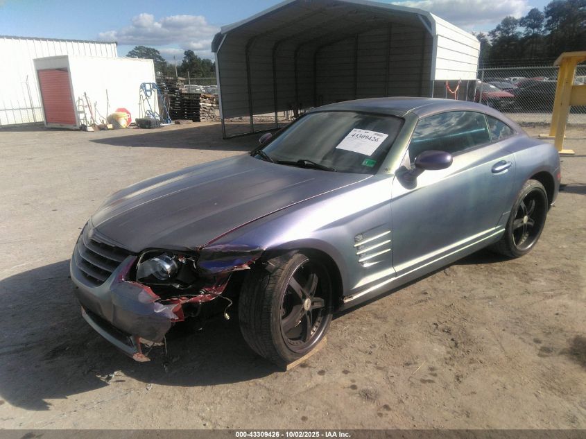 2004 Chrysler Crossfire VIN: 1C3AN69L64X008143 Lot: 43309426