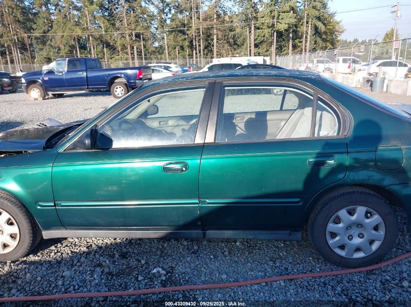 1999 Honda Civic Value Package VIN: 2HGEJ6619XH516046 Lot: 43309430