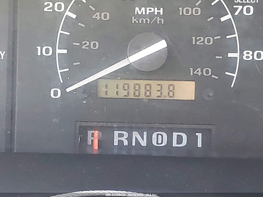 1992 Ford F150 VIN: 1FTCF15N2NKB74265 Lot: 43309434