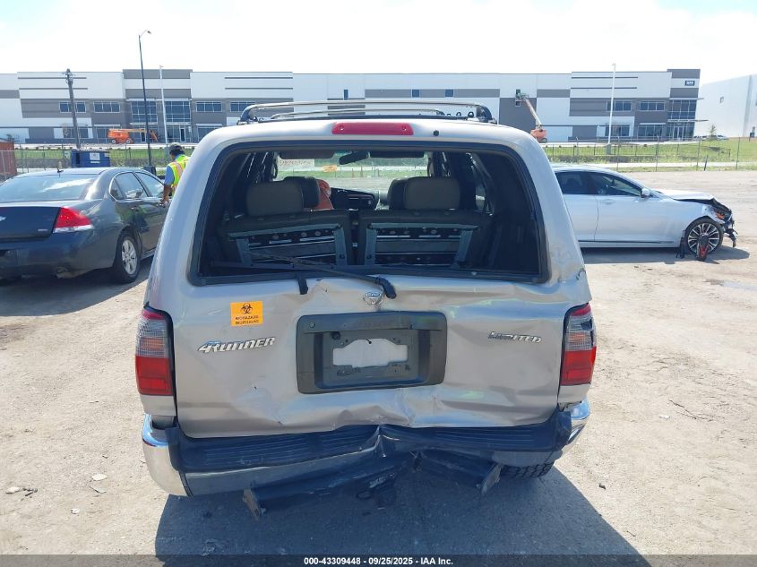 1997 Toyota 4Runner Sr5 V6 Limited VIN: JT3HN87R2V9004971 Lot: 43309448