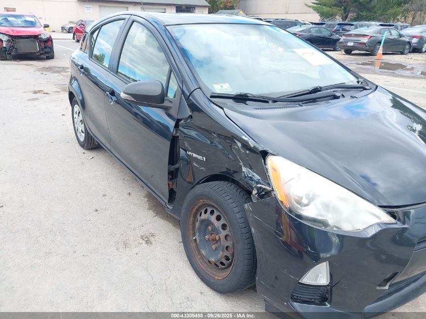 2012 Toyota Prius C One VIN: JTDKDTB38C1510438 Lot: 43309450