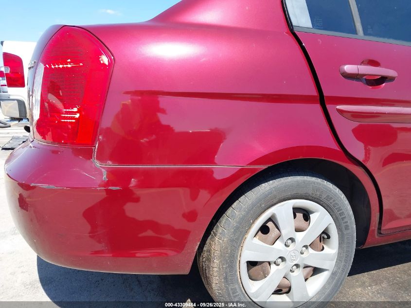 2009 Hyundai Accent Gls VIN: KMHCN46C79U295249 Lot: 43309484