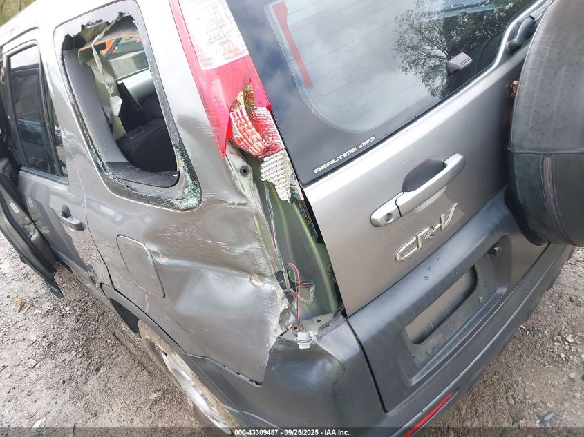 2005 Honda Cr-V Lx VIN: JHLRD78505C041709 Lot: 43309487