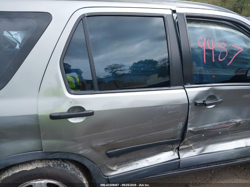 2005 Honda Cr-V Lx VIN: JHLRD78505C041709 Lot: 43309487