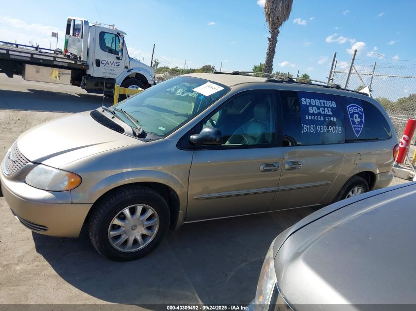 2003 Chrysler Town & Country Ex VIN: 2C8GP74L73R174163 Lot: 43309492