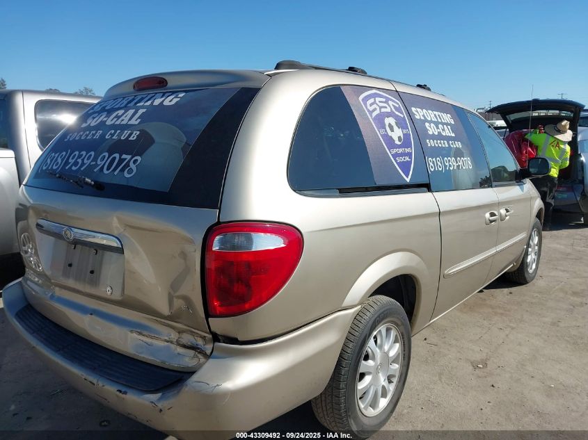 2003 Chrysler Town & Country Ex VIN: 2C8GP74L73R174163 Lot: 43309492