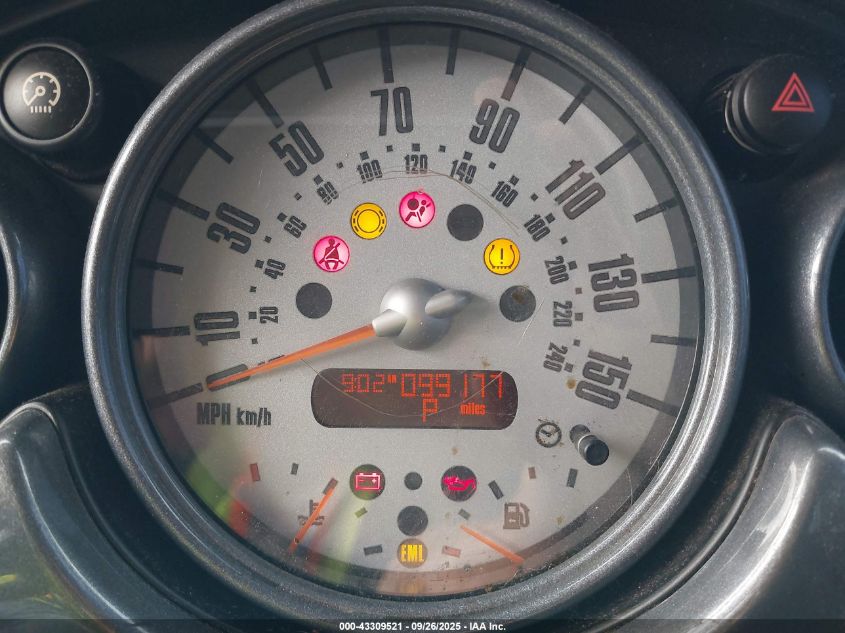 2005 Mini Cooper VIN: WMWRC33505TJ72975 Lot: 43309521