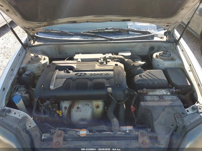 2006 Hyundai Tiburon Gs VIN: KMHHM65D66U222450 Lot: 43309541