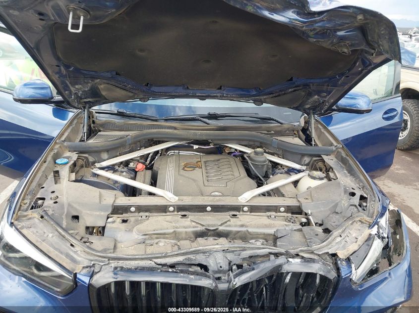 2022 BMW X5 Sdrive40I VIN: 5UXCR4C09N9M97704 Lot: 43309589