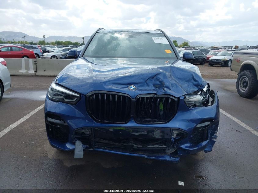 2022 BMW X5 Sdrive40I VIN: 5UXCR4C09N9M97704 Lot: 43309589