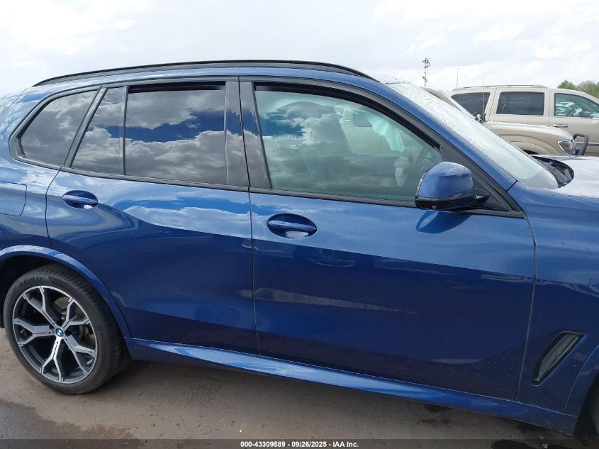 2022 BMW X5 Sdrive40I VIN: 5UXCR4C09N9M97704 Lot: 43309589