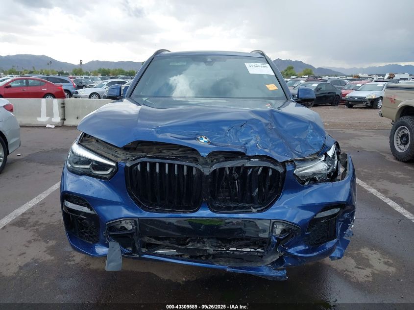 2022 BMW X5 Sdrive40I VIN: 5UXCR4C09N9M97704 Lot: 43309589