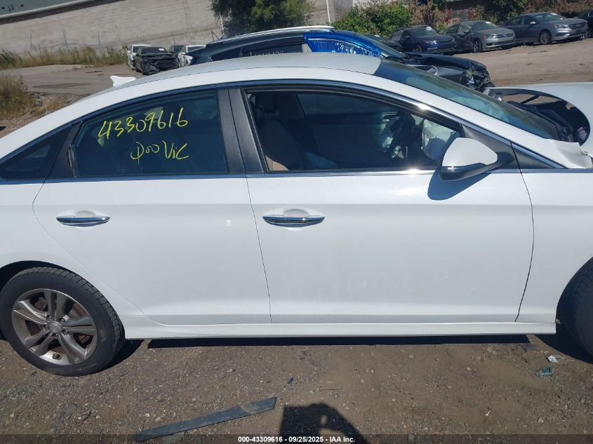 2019 HYUNDAI SONATA SEL - 5NPE34AF0KH768171