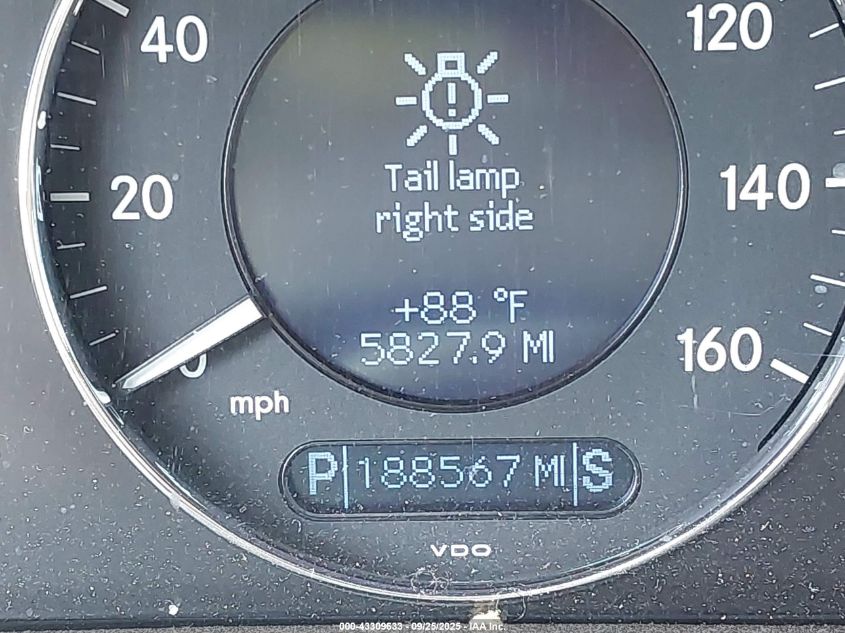 2007 Mercedes-Benz E 350 VIN: WDBUF56X07B028699 Lot: 43309633