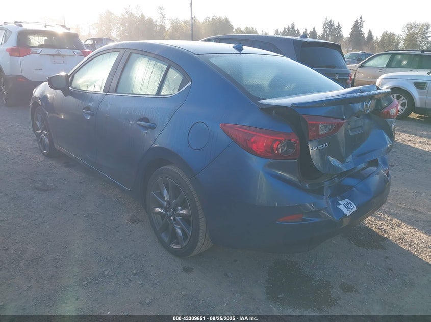 Vin: jm1bn1v33j1157102, lot: 43804298, mazda mazda3 touring 20183