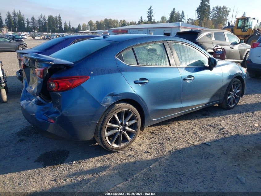 Vin: jm1bn1v33j1157102, lot: 43804298, mazda mazda3 touring 20184