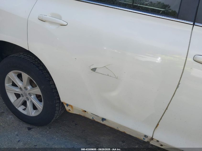 2013 Toyota Highlander Base V6 VIN: 5TDBK3EH0DS225394 Lot: 43309655