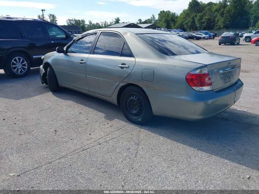 2005 Toyota Camry Le grey sedan gasoline 4T1BE30K25U630563 photo #4