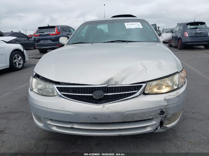 2000 Toyota Camry Solara Sle V6 VIN: 2T1CF28P3YC342391 Lot: 43309689