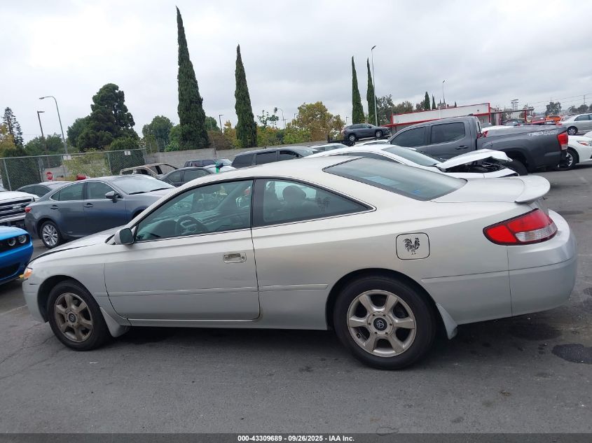 2000 Toyota Camry Solara Sle V6 VIN: 2T1CF28P3YC342391 Lot: 43309689